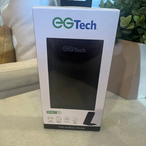 🌼EGTech Fast Wireless Charger One Size Black White